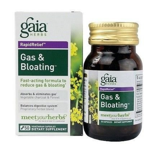 Gas and Bloating Rapid Relief - Gaia Herbs