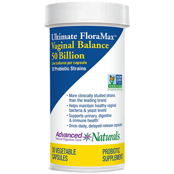 Ultimate FloraMax Vaginal Balance 50 Billion (30 caps)  - Advanced Naturals